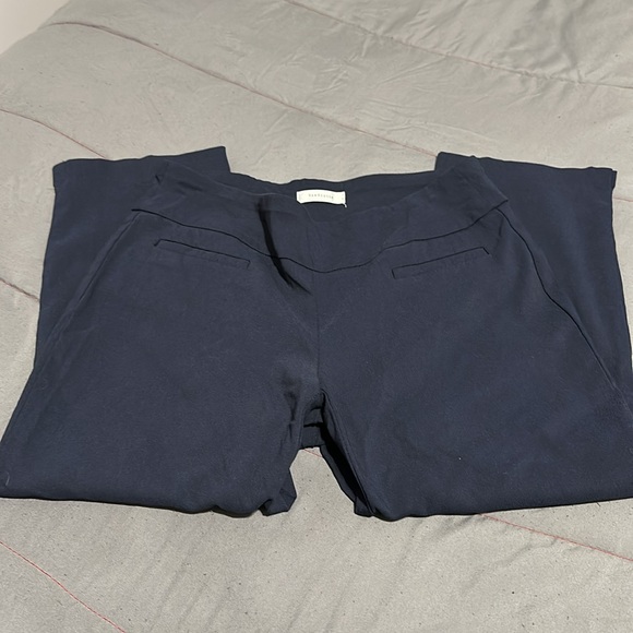 Van Heusen Navy Dress Pants - Picture 2 of 5